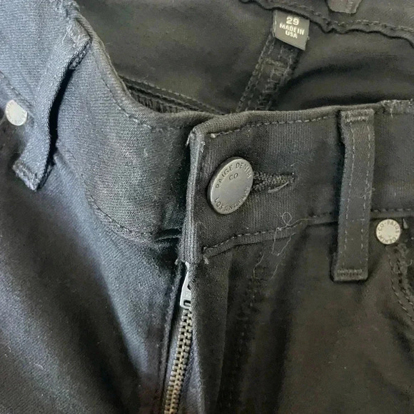 Paige black Verdugo crop in in slate black - Picture 9 of 13